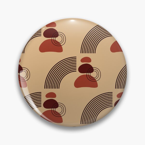 Item preview, Boho Abstract Terracotta Pattern | Zen Stone Arch Seamless designed and sold by Dino-Lune.