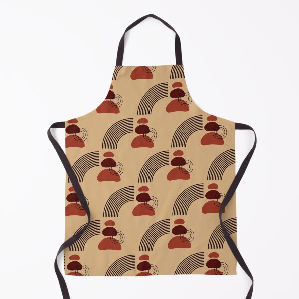 Item preview, Boho Abstract Terracotta Pattern | Zen Stone Arch Seamless designed and sold by Dino-Lune.