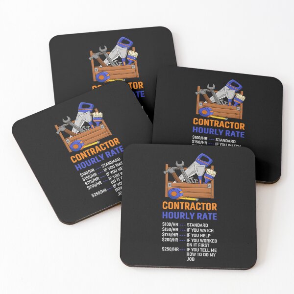 Item preview, Contractor Hourly Rate designed and sold by mybegoniatee.