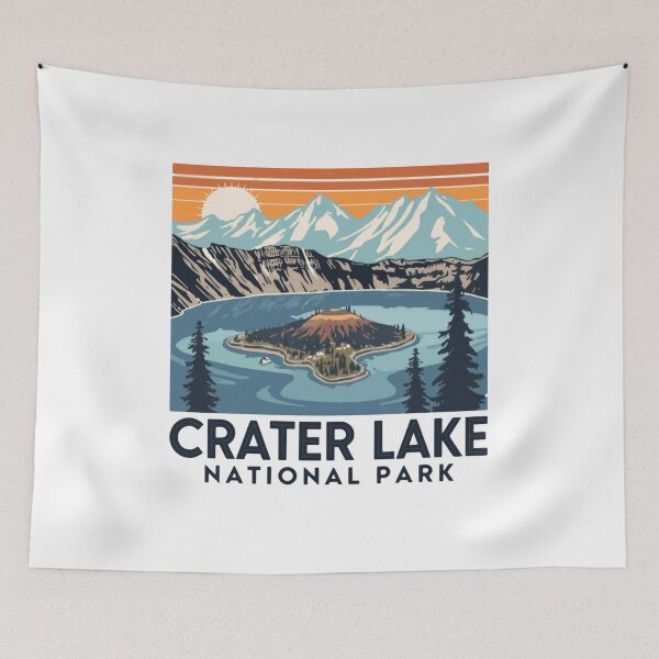 Item preview, Crater Lake National Park Oregon Travel Souvenir designed and sold by Simsimah26Parks.