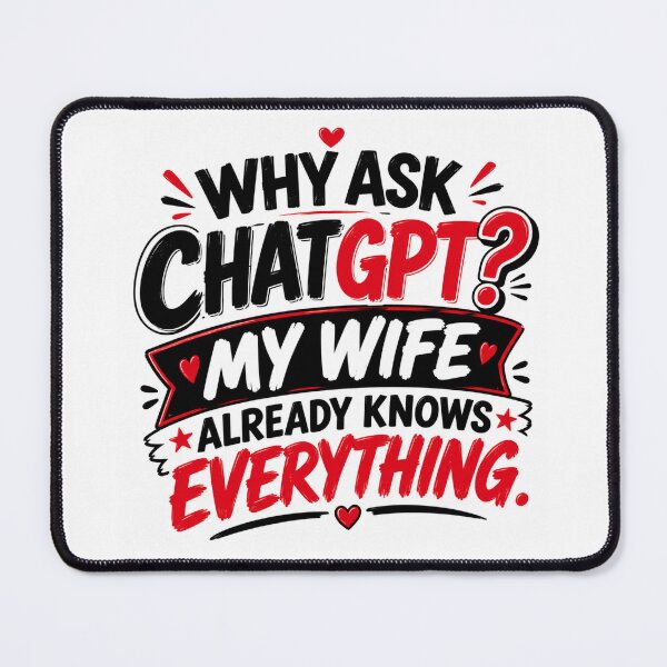 Item preview, Funny Wife Knows Everything Quote designed and sold by HiteshArt111.