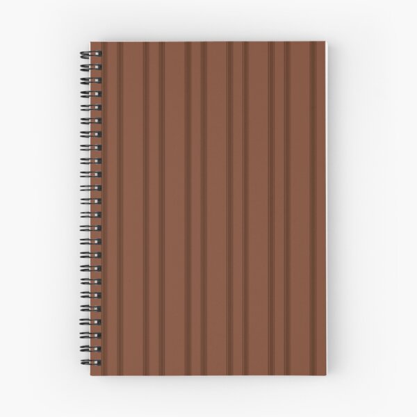 Item preview, Tonal Vertical Triple Stripe in Rust designed and sold by ThisArtMama.