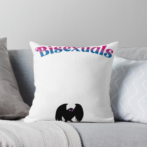Item preview, Bisexuals are into Guys, Girls and Mothman designed and sold by galetea.