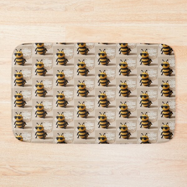 Item preview, Oscar Wilde Inspired Cool Bumble Bee | Bee Yourself Everyone Else Is Already Taken designed and sold by Donsean22.