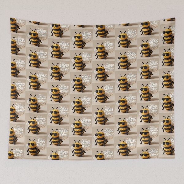 Item preview, Oscar Wilde Inspired Cool Bumble Bee | Bee Yourself Everyone Else Is Already Taken designed and sold by Donsean22.
