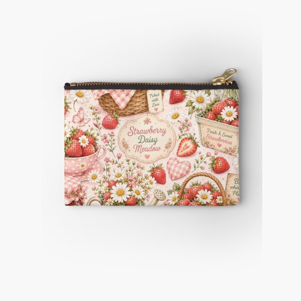 Item preview, Cute Strawberry Pattern | Summer Fruit Seamless Print designed and sold by Aramdesing.