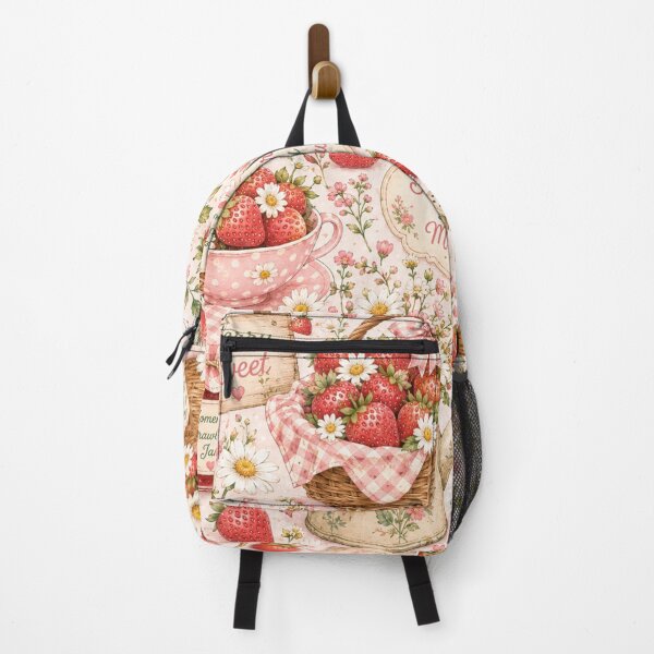Item preview, Cute Strawberry Pattern | Summer Fruit Seamless Print designed and sold by Aramdesing.
