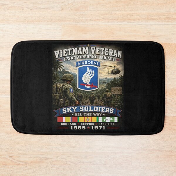 Item preview, 173rd Airborne Brigade - Sky Soldiers - Vietnam Veteran designed and sold by Military Insignia Products.