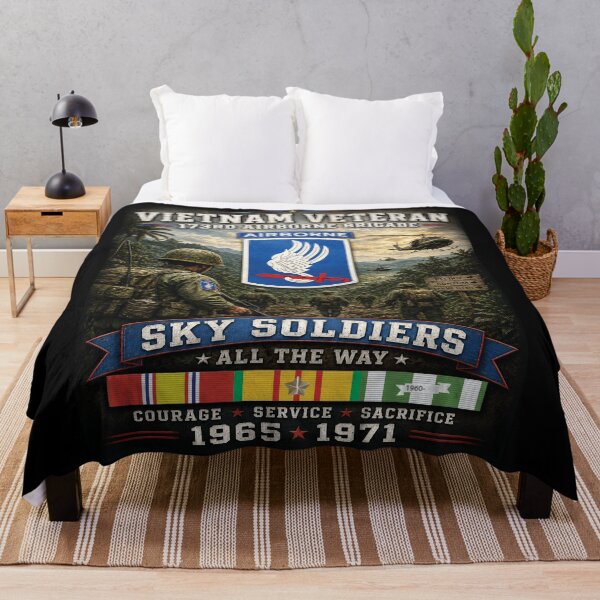 Item preview, 173rd Airborne Brigade - Sky Soldiers - Vietnam Veteran designed and sold by Military Insignia Products.