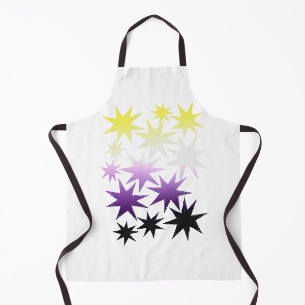 Item preview, Nonbinary Pride Stars - Gradient Star Cluster Sticker | LGBTQ Pride Art designed and sold by ghostieking.