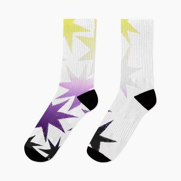 Item preview, Nonbinary Pride Stars - Gradient Star Cluster Sticker | LGBTQ Pride Art designed and sold by ghostieking.