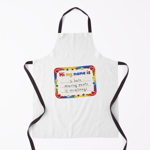 Item preview, Introvert Humor Name Tag designed and sold by Blush Meadow Trading Co.