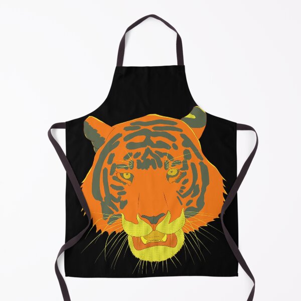 Item preview, Tiger's Snarl in Pop Art Style designed and sold by Black Bronze Media.