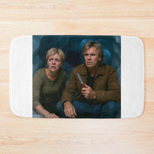 Item preview, Carter stuck on a glacier with MacGyver designed and sold by WiseBow.