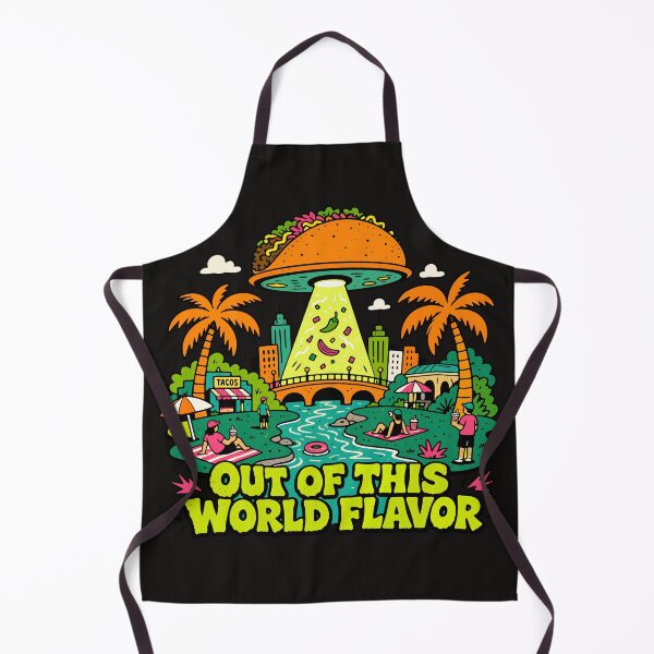 Item preview, Out of This World Flavor Taco UFO designed and sold by AwesomeBeyondLimits.