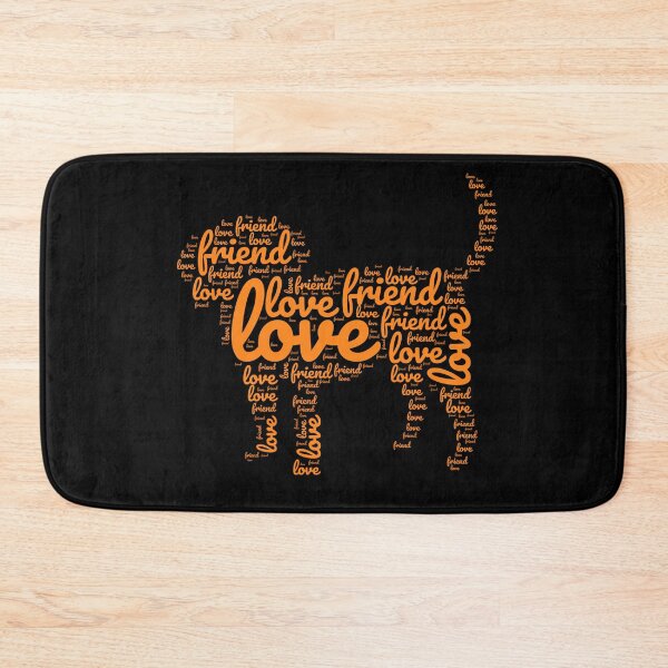 Item preview, Dog Love Word Art Best Friend Typography Design designed and sold by super-think.