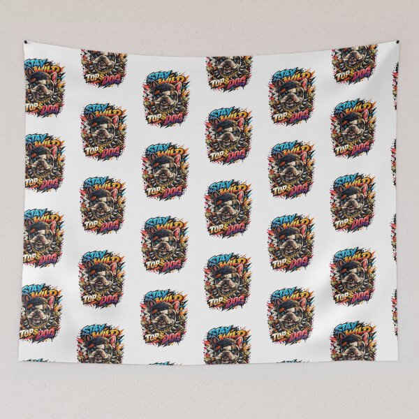 Item preview, Stay Wild Urban Dog designed and sold by AchraffPrint.