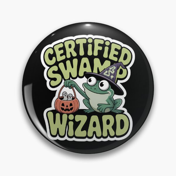 Item preview, Certified Swamp Wizard Frog Halloween Costume Funny Shirt designed and sold by Raw Tigers.