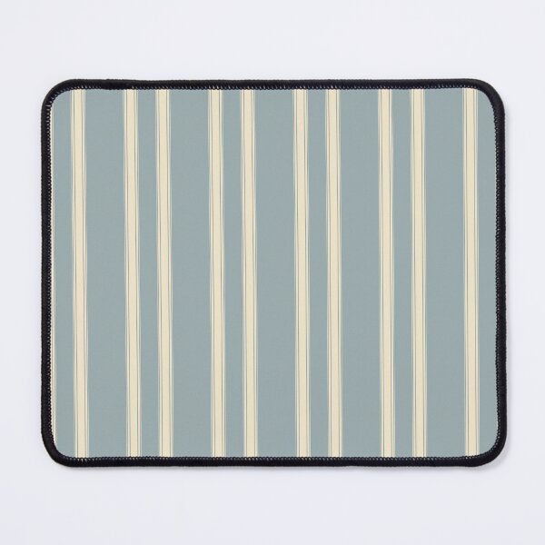 Item preview, Vertical Triple Stripe in Buttercream and Blue Sky designed and sold by ThisArtMama.