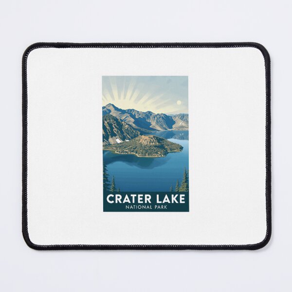Item preview, Crater Lake National Park Oregon Travel Landmark Hiking Adventure designed and sold by Simsimah26Parks.