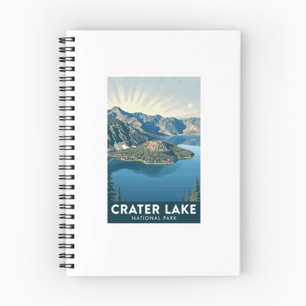 Item preview, Crater Lake National Park Oregon Travel Landmark Hiking Adventure designed and sold by Simsimah26Parks.