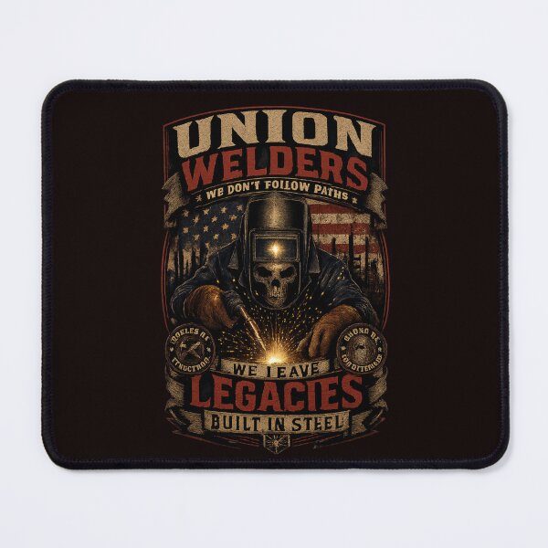 Item preview, Union Welders We Leave Legacies Built In Steel Shirt | Welding Brotherhood Graphic Tee designed and sold by LabCore.