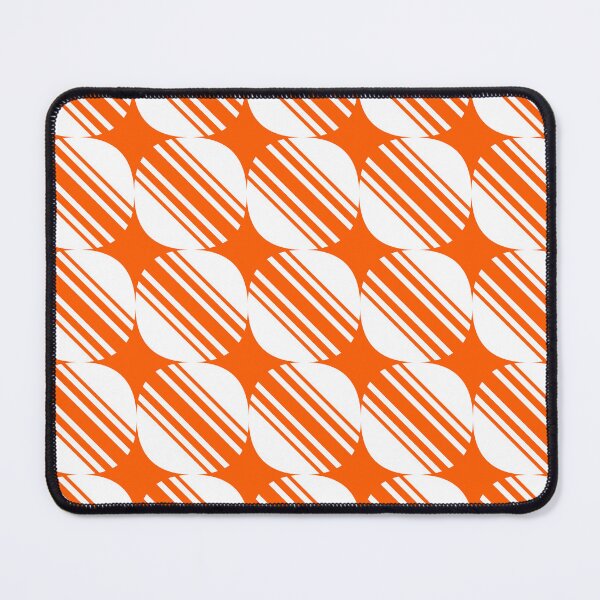Item preview, Orange & white mosaic designed and sold by Mint + Midnight.
