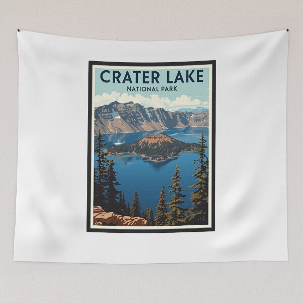 Item preview, Crater Lake National Park Travel Souvenir Visitor Gift designed and sold by Simsimah26Parks.