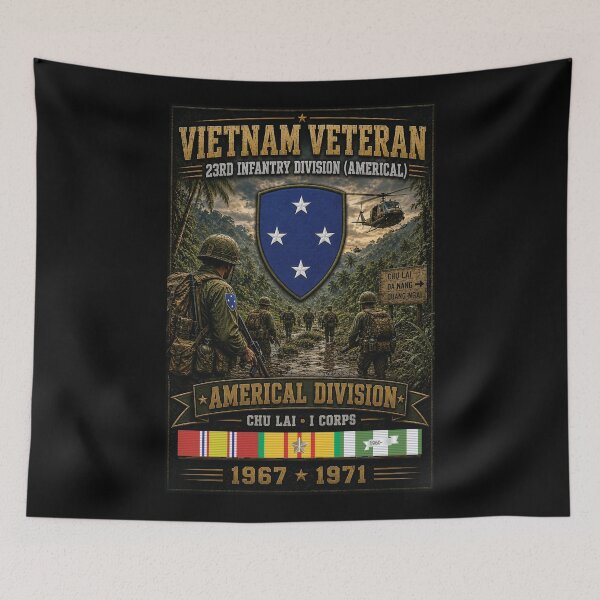 Item preview, 23rd Infantry Division - AMERICAL - Vietnam Veteran designed and sold by Military Insignia Products.