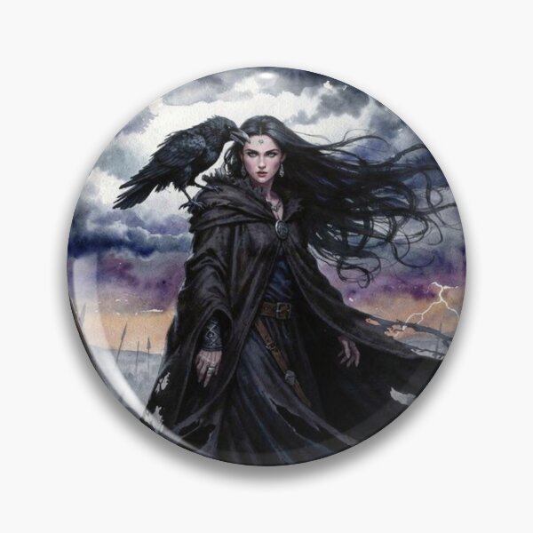 Item preview, The morrigan (warrior goddess - Celtic tradition) designed and sold by jefboutique6150.