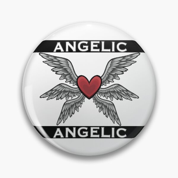 Item preview, Angelic heart with wings designed and sold by AngelPainter.