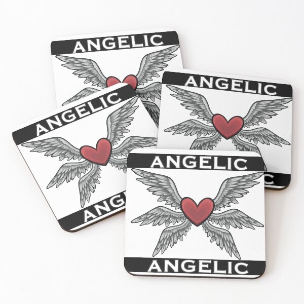 Item preview, Angelic heart with wings designed and sold by AngelPainter.