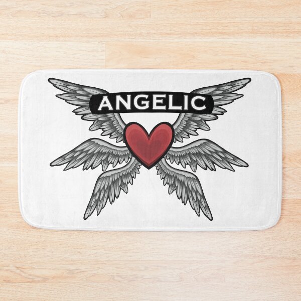 Item preview, Angelic heart with wings designed and sold by AngelPainter.