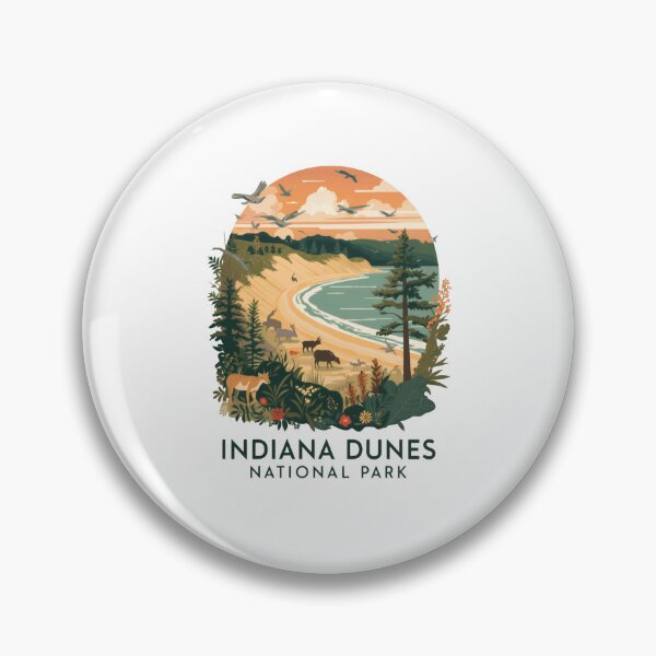 Item preview, Indiana Dunes National Park Visitor Travel Hiking Outdoor Adventure designed and sold by Simsimah26Parks.