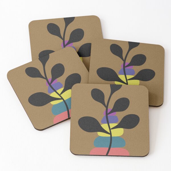 Item preview, Minimal Abstract Botanical Balance Art designed and sold by PixelParinda.