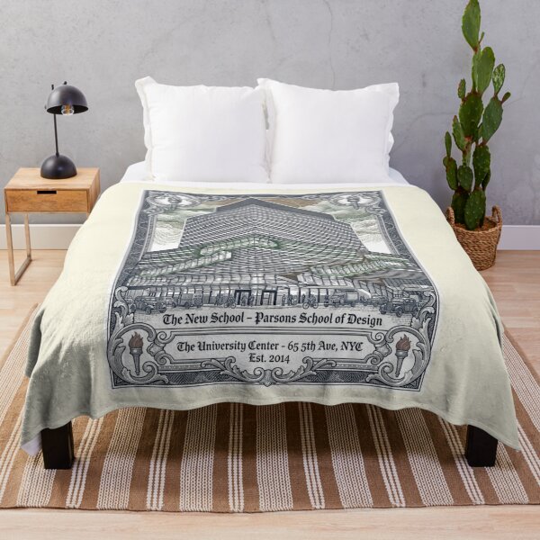 Item preview, The New School Parsons University Center Vintage Engraving designed and sold by EvergreenPark - Tee Studio.