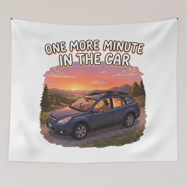 Item preview, One More Minute In The Car designed and sold by khalidnasr.