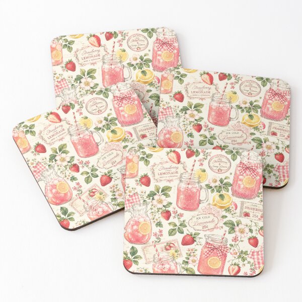 Item preview, Cute Strawberry Pattern | Summer Fruit Seamless Print designed and sold by Aramdesing.