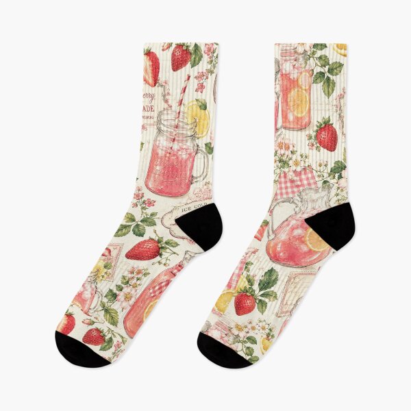 Item preview, Cute Strawberry Pattern | Summer Fruit Seamless Print designed and sold by Aramdesing.