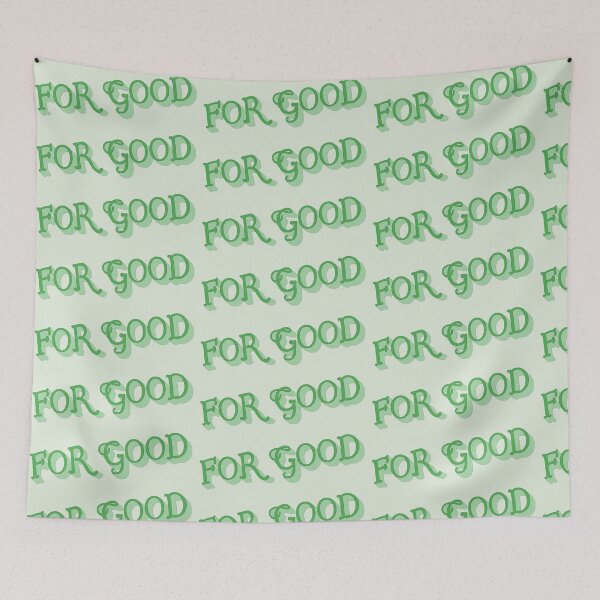 Item preview, Wicked For Good Title Card: Green Inverted designed and sold by Sierra Hendershot.