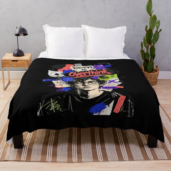 Item preview, Born To Overthink Urban Collage Graphic designed and sold by moxivra.