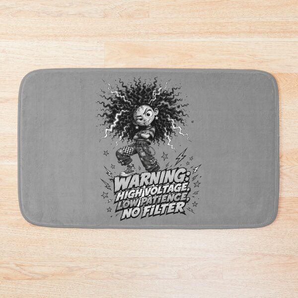 Item preview, HIGH VOLTAGE, LOW PATIENCE, NO FILTER!! designed and sold by SharingLove.