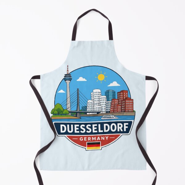 Item preview, Düsseldorf, Germany, Cityscape designed and sold by Myra365Art.
