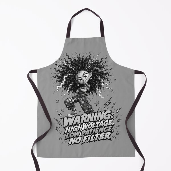 Item preview, HIGH VOLTAGE, LOW PATIENCE, NO FILTER!! designed and sold by SharingLove.