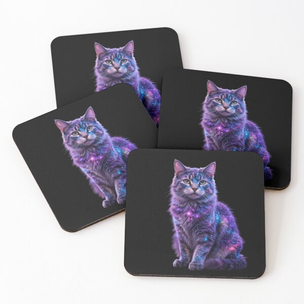 Item preview, Cosmic Galaxy Cat designed and sold by funny things random.
