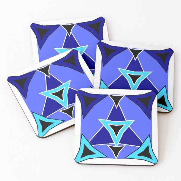 Item preview, Cyber Y2K Neo-Tribal Geometric Ornament – Sharp Futuristic Abstract Art designed and sold by MADBULL7.