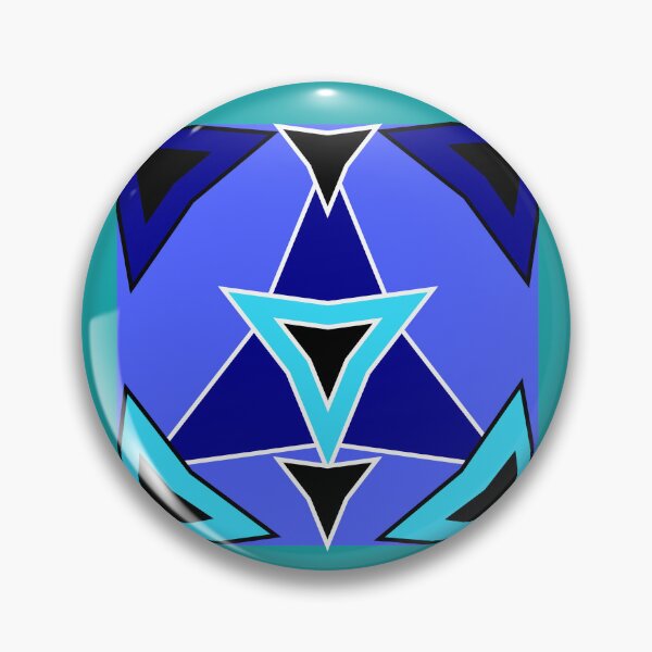 Item preview, Cyber Y2K Neo-Tribal Geometric Ornament – Sharp Futuristic Abstract Art designed and sold by MADBULL7.