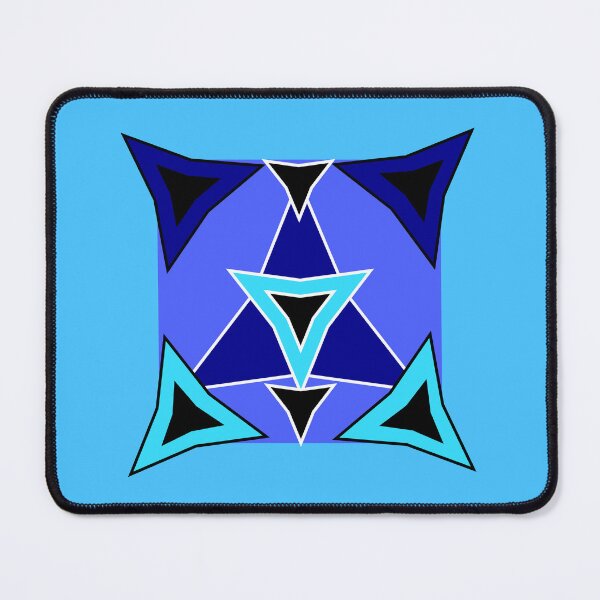 Item preview, Cyber Y2K Neo-Tribal Geometric Ornament – Sharp Futuristic Abstract Art designed and sold by MADBULL7.