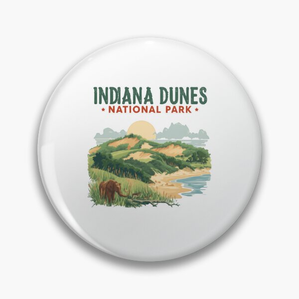 Item preview, Indiana Dunes National Park Travel Souvenir Visitor Hiking designed and sold by Simsimah26Parks.