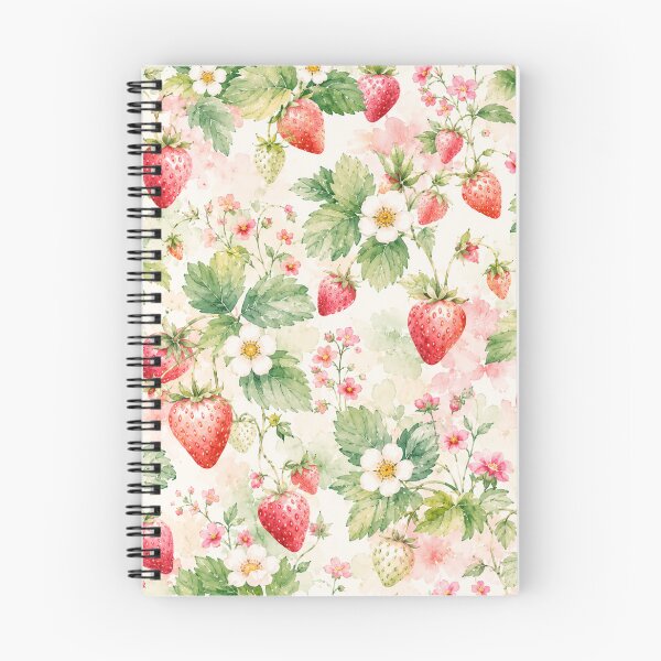 Item preview, Cute Strawberry Pattern | Summer Fruit Seamless Print designed and sold by Aramdesing.